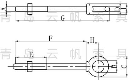 277吊环螺丝型号规格